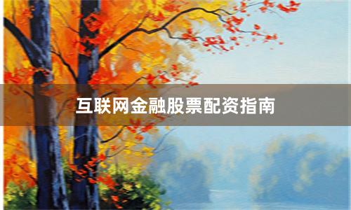互联网金融股票配资指南